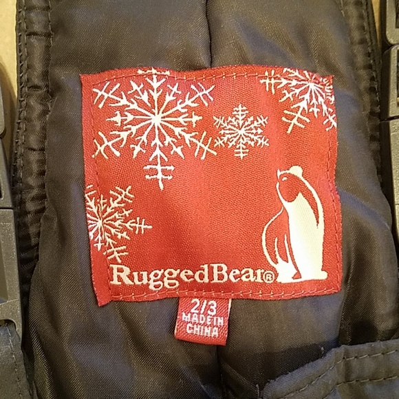 RuggedBear Snow Bibs Size 2/3 - Picture 4 of 5